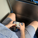 Illustration for article titled Guy On Bus Really Good At Whatever Phone Game That Is
